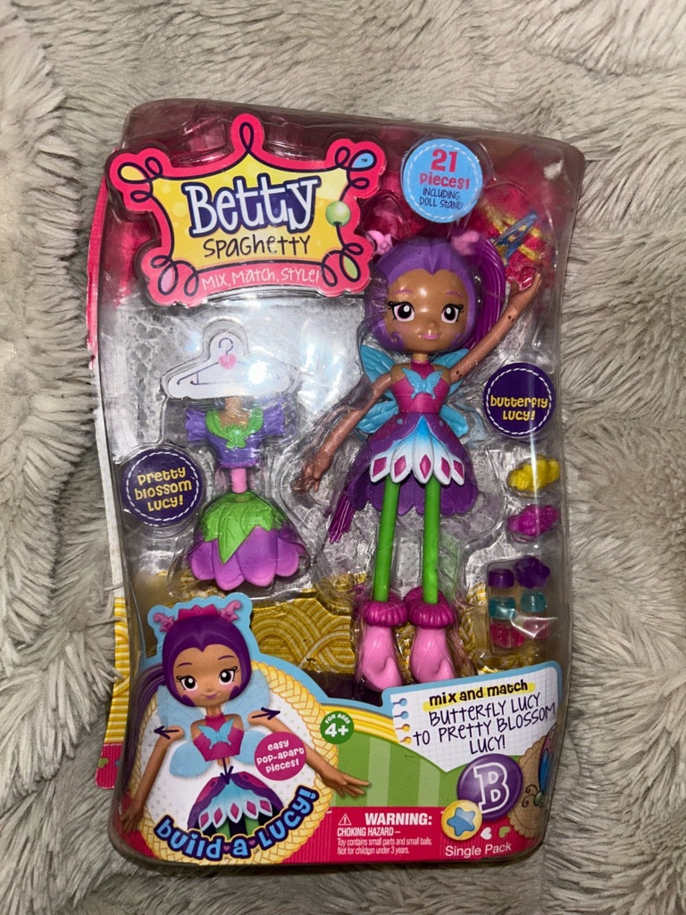 Betty Spaghetty Butterfly Lucy Doll - Build A Lucy